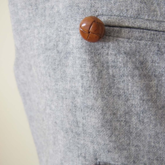 Steven Alan Gray Wool Mini Dress Pinafore M - Picture 3 of 6